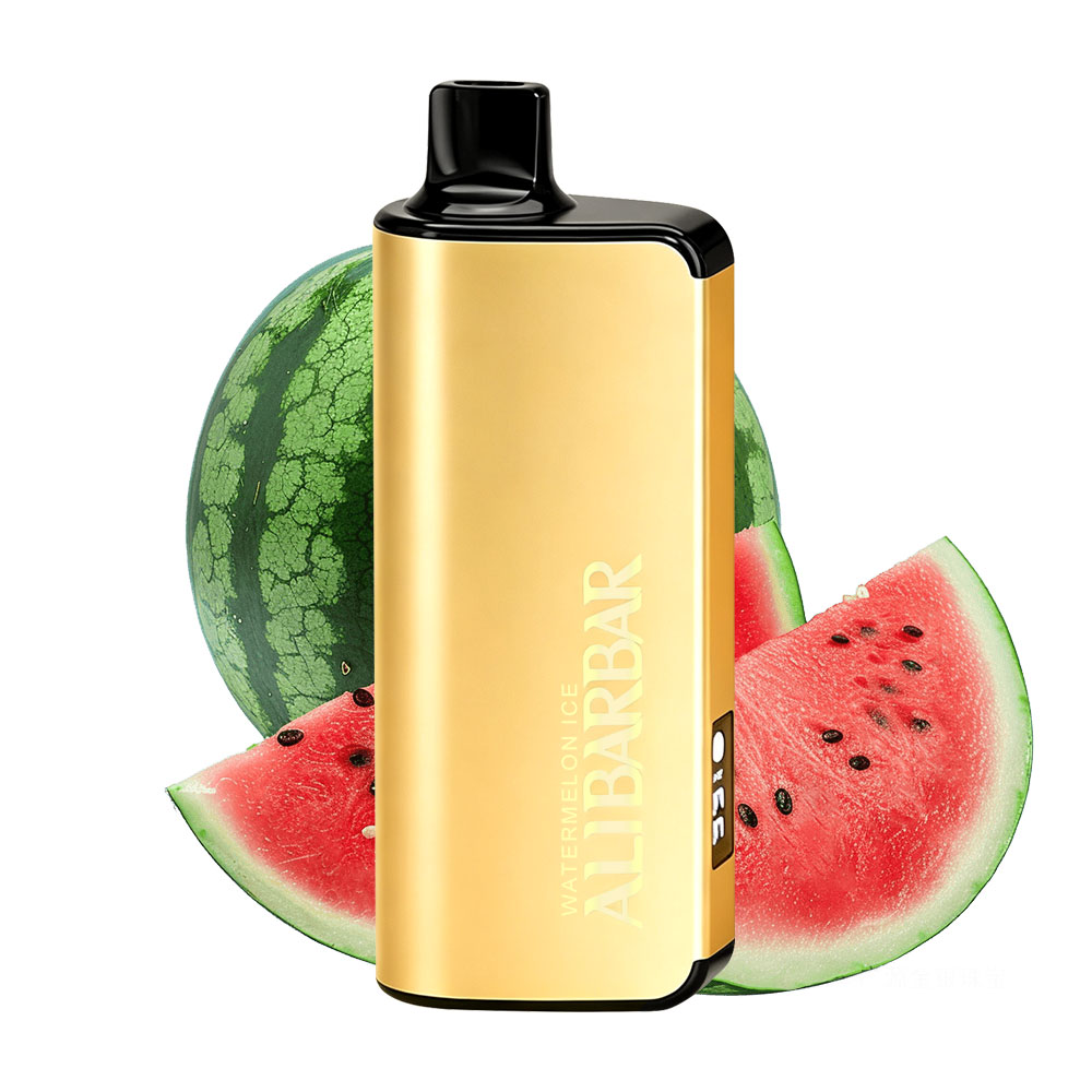 Alibarbar Ingot 9000 Puffs -Watermelon Ice Alibarbar Ingot 9000 Puffs -Watermelon Ice - Image 1