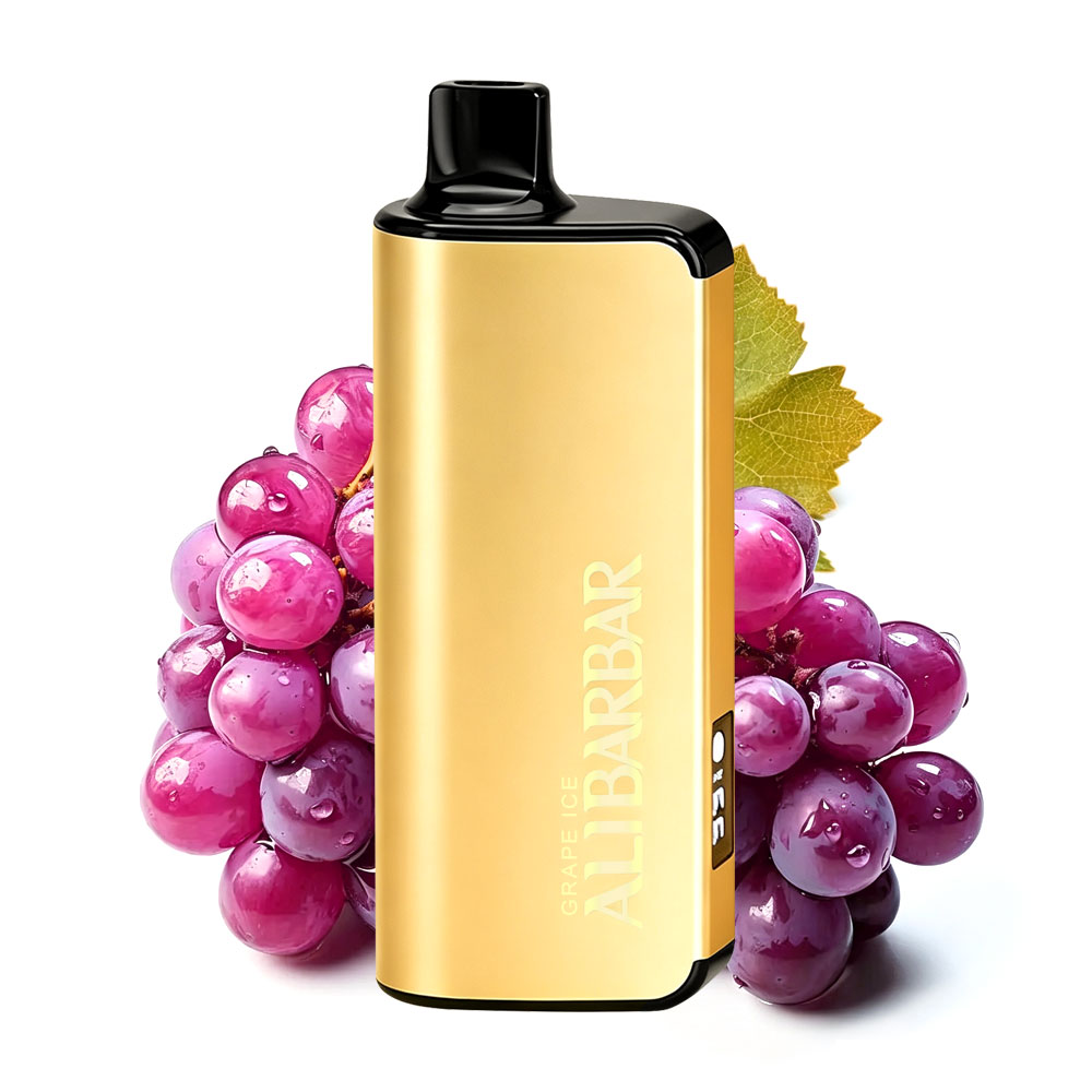 Alibarbar Ingot 9000 Puffs -Grape Ice Alibarbar Ingot 9000 Puffs -Grape Ice - Image 1
