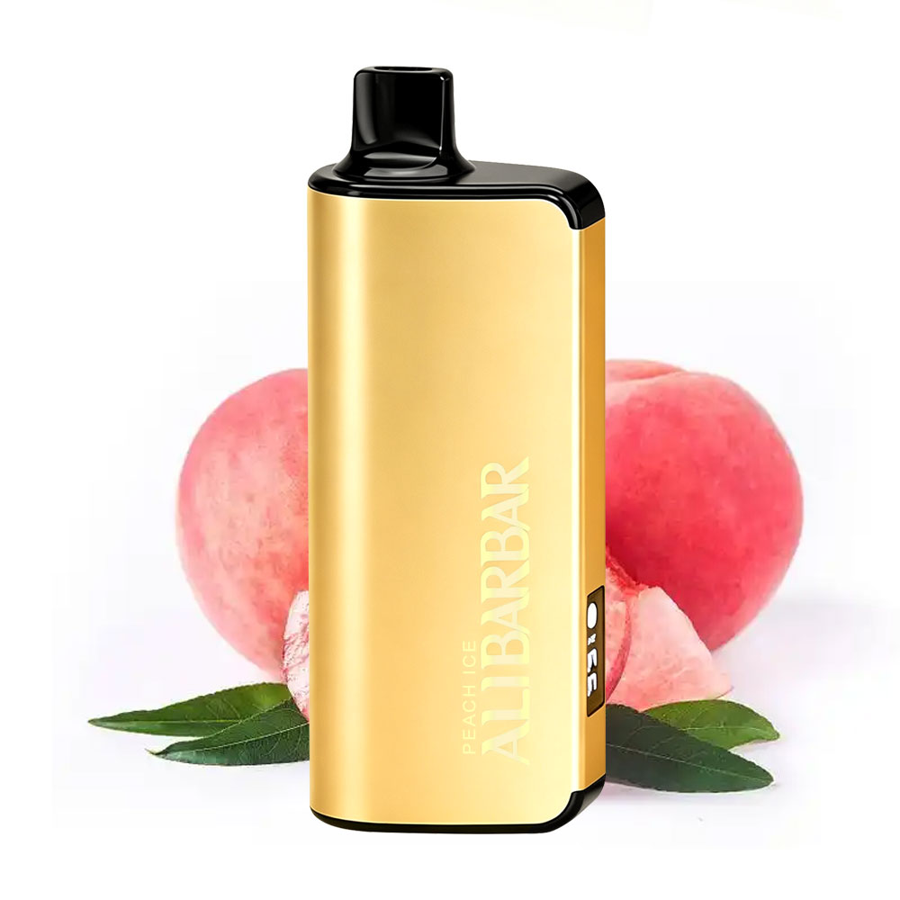 Alibarbar Ingot 9000 Puffs -Peach Ice Alibarbar Ingot 9000 Puffs -Peach Ice - Image 1