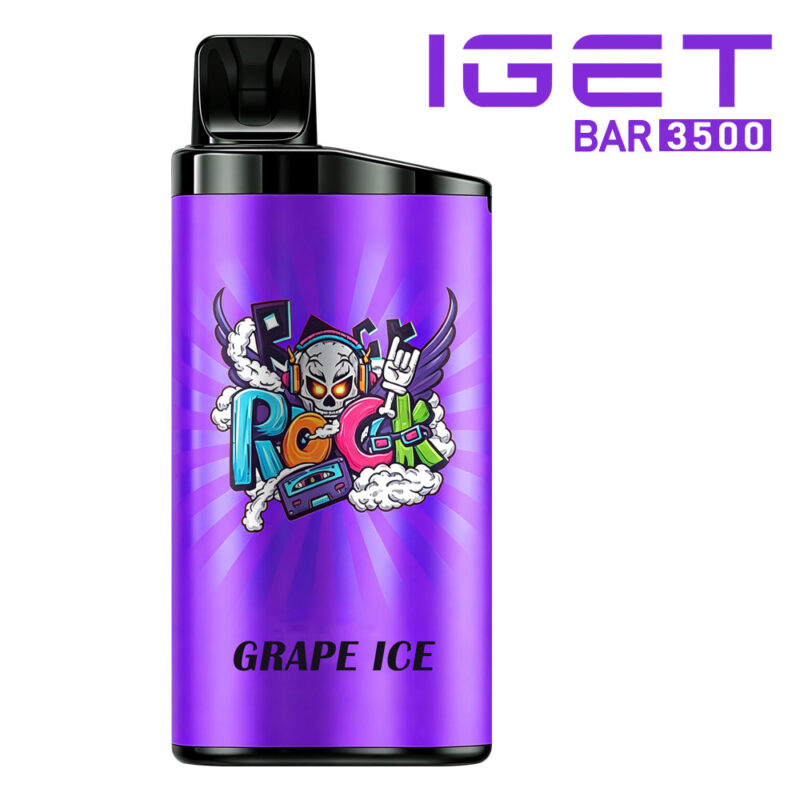 IGET Bar 3500 Puffs - Grape Ice