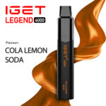 IGET Legend 4000 Puffs - Cola Lemon Soda