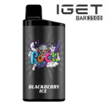 IGET Bar 3500 Puffs - Blackberry Ice