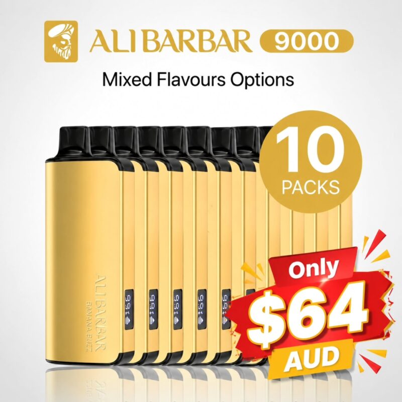 Alibarbar INGOT 9000 puffs – 10 Pcs