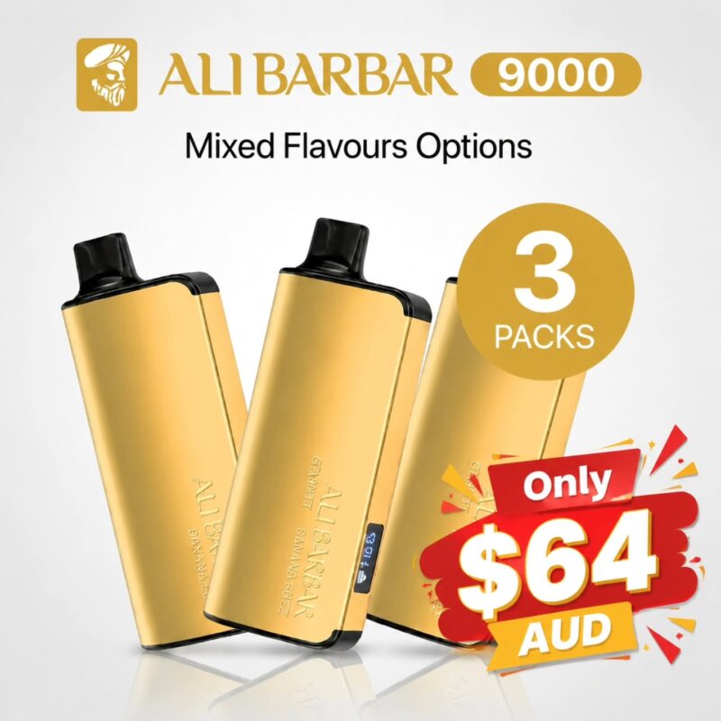 Alibarbar INGOT 9000 puffs 3 Pcs