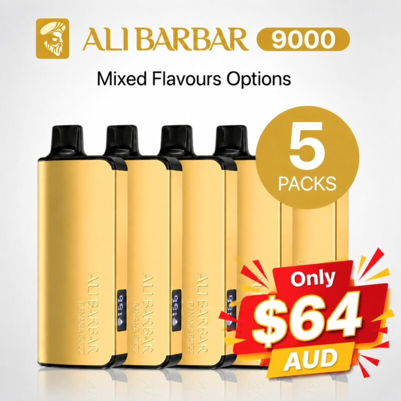 Alibarbar INGOT 9000 puffs – 5 Pcs