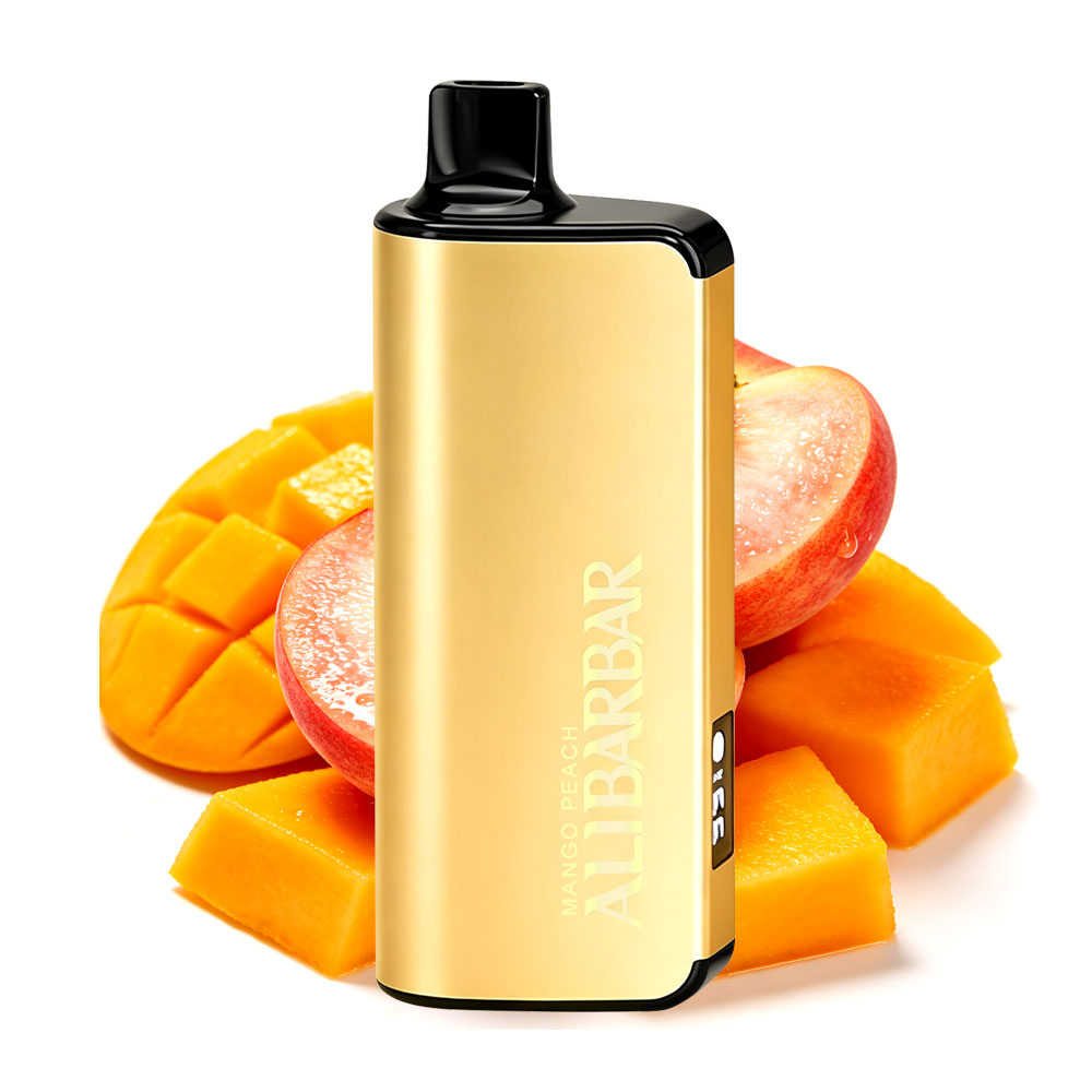 Alibarbar Ingot 9000 Puffs -Mango Peach Alibarbar Ingot 9000 Puffs -Mango Peach - Image 1