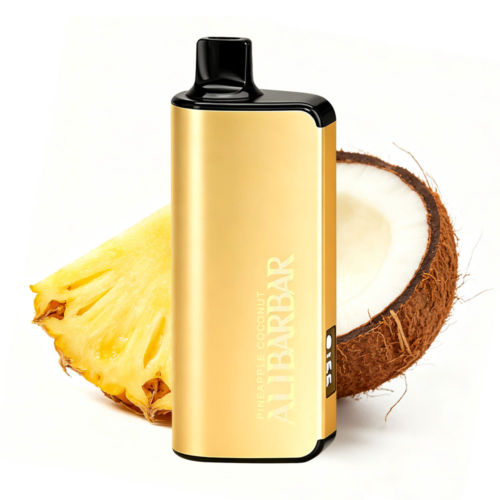 Alibarbar Ingot 9000 Puffs -Pineapple Coconut Alibarbar Ingot 9000 Puffs -Pineapple Coconut - Image 1