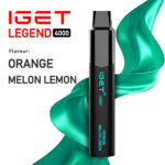 IGET Legend 4000 Puffs - Orange Melon Lemon