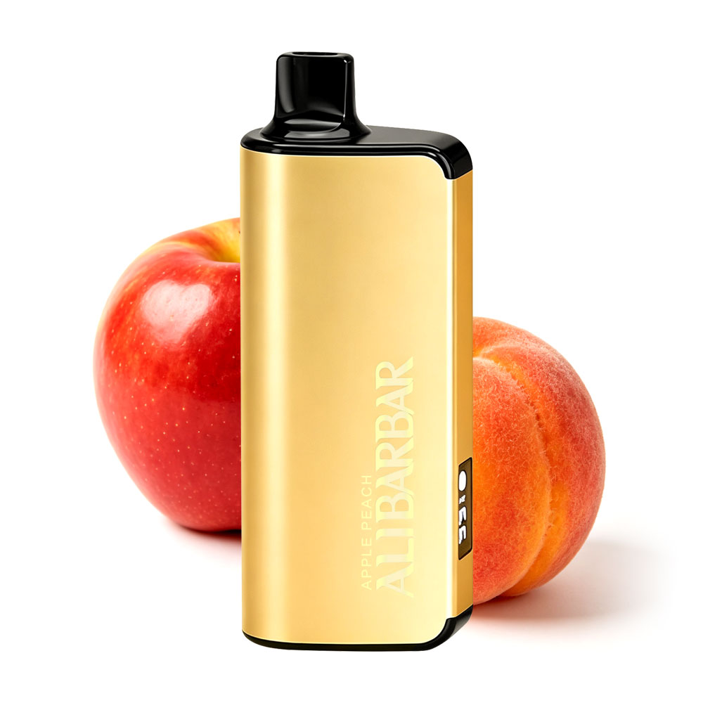 Alibarbar Ingot 9000 Puffs -Apple Peach Alibarbar Ingot 9000 Puffs -Apple Peach - Image 1