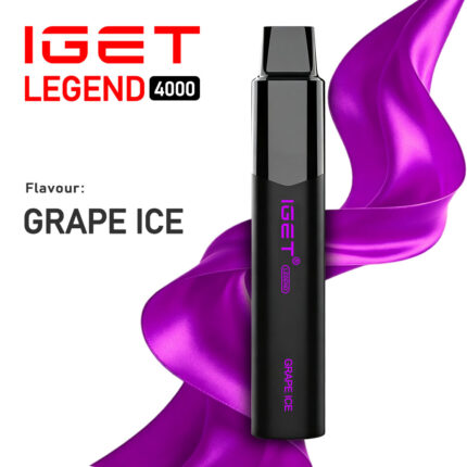 IGET Legend 4000 Puffs - Grape Ice